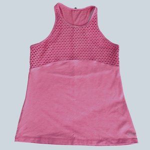 Lorna Jane Racer Tank Coral Pink - Medium